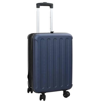 vidaXL Koffer met slot Donkerblauw 34 x 23 x 55.5 cm ABS, Handtassen en Accessoires, Verzenden, Nieuw