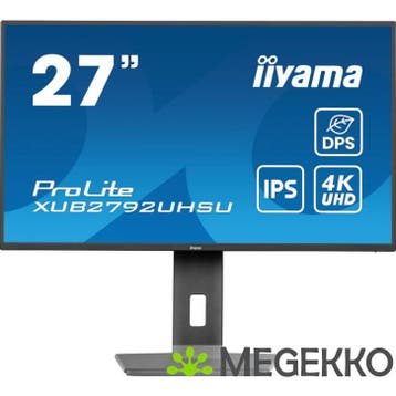 Iiyama ProLite XUB2792UHSU-B6 27  4K Ultra HD IPS Monitor, Verzenden
