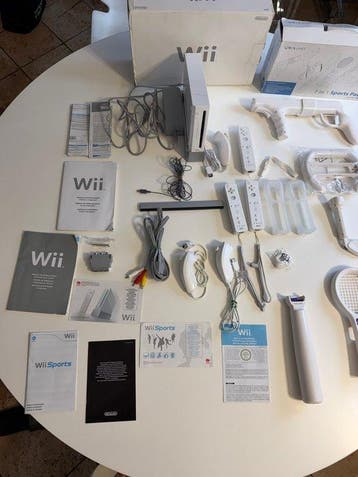 Nintendo - Wii - Videogameconsole + games - In originele, Nieuw
