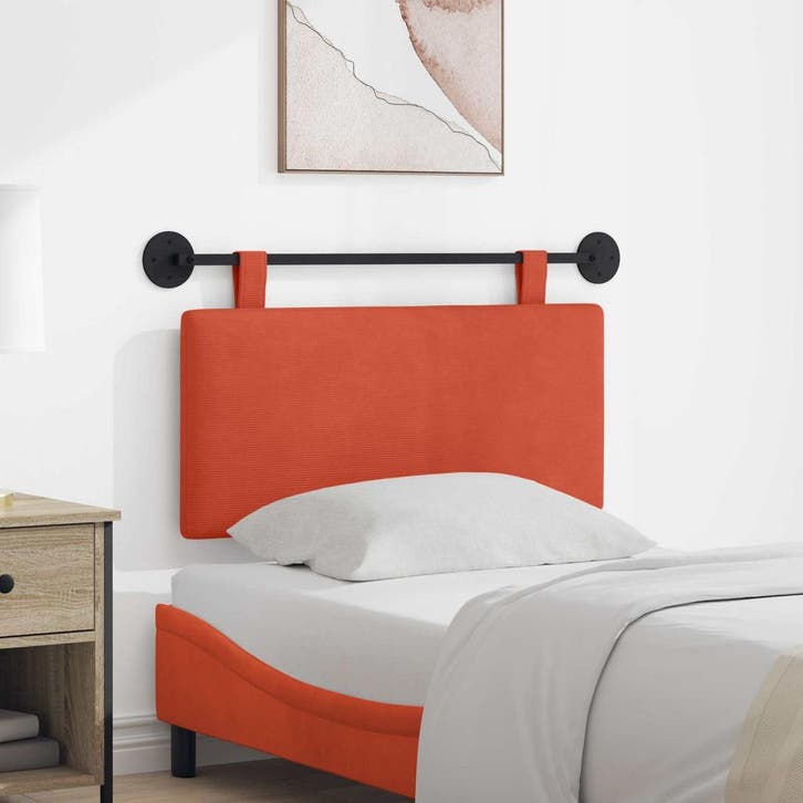 vidaXL Hangend hoofdbord Corduroy stof, Huis en Inrichting, Slaapkamer | Bedden, Nieuw, Verzenden