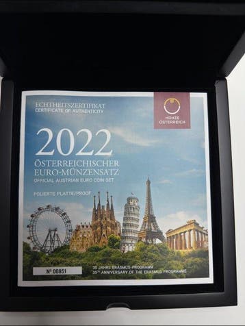 Oostenrijk. Proof Set 2021/2022 (2 sets) (Zonder