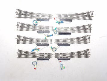 Märklin H0 - 2271 - Modeltreinsporen (8) - 8x elektrische