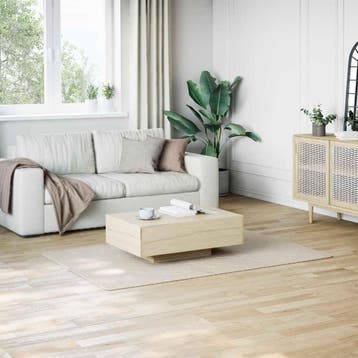 vidaXL Vloerkleed shaggy crèmewit 120x183 cm polyester, Verzenden, Nieuw