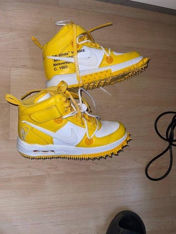 Nike X Off White - Off-White x Nike Air Force 1 Mid SP, Nieuw