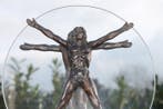 naar leonardo da vinci - Statue, mens van vitruvius - 27 cm