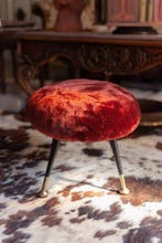 Ottoman - Velours, Bronze, Maison & Meubles