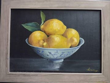 Franco Bencivenga (1953) - Ciotola con limoni