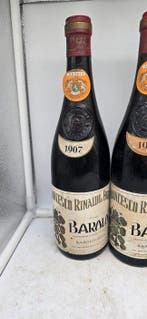 1961 , 1964 & 1967 Francesco Rinaldi - Barolo - 3 Flessen, Verzamelen, Wijnen, Nieuw
