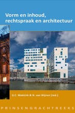 Vorm en inhoud, rechtspraak en architectuur /, Boeken, Verzenden, Zo goed als nieuw
