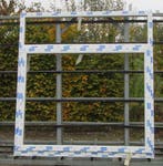 pvc raam , chassis van 182 x 193  wit, Kunststof, Raamkozijn, Nieuw, Ophalen of Verzenden