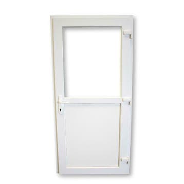 PVCbuitendeuren 98x204 ideaal voor garage,schuur of tuinhuis, Ophalen of Verzenden, Buitendeur