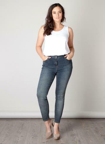 Jeans broek Ashlie Yesta (Xeller) maat 42/44, Verzenden, Nieuw
