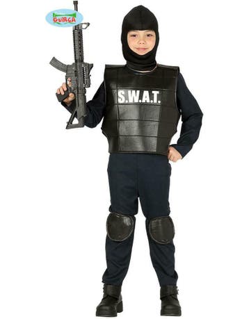 SWAT kostuum kind, Ophalen of Verzenden, Nieuw