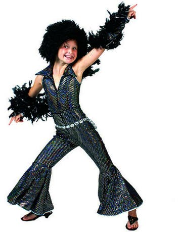 Disco Jumpsuit voor meisjes, Hobby & Loisirs créatifs, Articles de fête, Ophalen of Verzenden