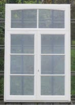 padoek houten raam , chassis , venster 140 x 211 creme, Doe-het-zelf en Bouw, 75 tot 150 cm, Raamkozijn, Nieuw, Ophalen of Verzenden