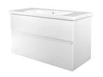 Quick-Greeploos meubel onderkast + wastafel 80 cm glans-wit, Ophalen of Verzenden