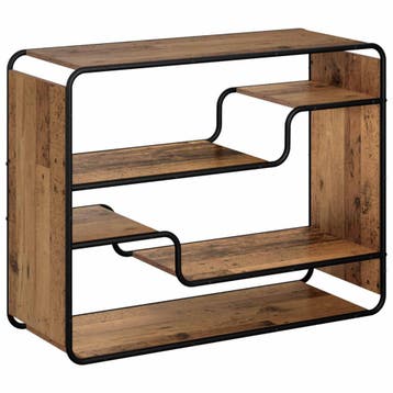 vidaXL Dressoir Oud hout 98 x 37,5 x 75,5 cm Bewerkt hout, Verzenden, Nieuw