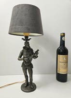 Lamp - Tin - Pierrot, Antiek en Kunst