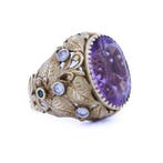 Bague de cocktail - 18 carats Or jaune - 10.30ct. tw.