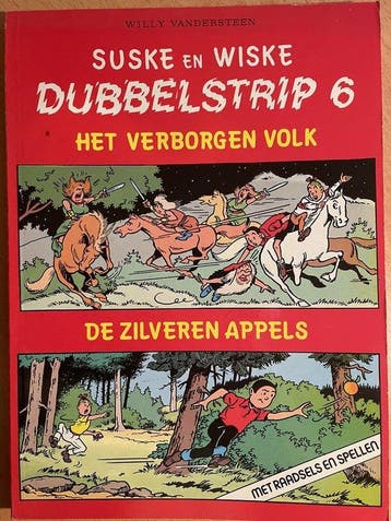 Het verborgen volk + De zilveren appels / Suske en Wiske, Verzenden, Gelezen, Willy Vandersteen