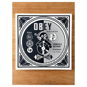 Shepard Fairey (OBEY) (1970) - Search And Destroy (Artist