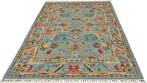 Afghan, Ziegler Kazak, Handgemaakt, met de hand geknoopte, Nieuw