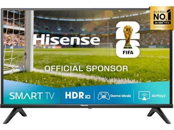 Veiling - Hisense Smart TV HD Ready - 32E43QT - 32 inch (ver, TV, Hi-fi & Vidéo, Télévisions