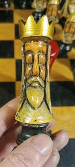 Schaakspel - Grandes Bustos Medievales - Veelkleurig