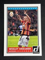 2015 Panini Donruss Wesley Sneijder 36 Gesigneerde kaart - 1, Nieuw