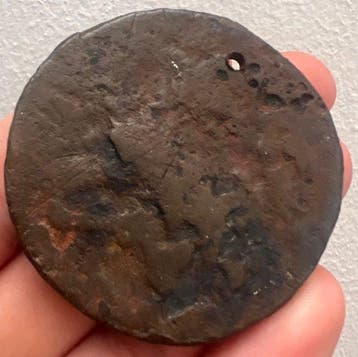 Italie. medaglia in bronzo sec XVIII-XIX? - profilo della