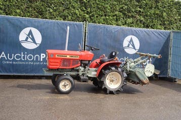 Veiling: Minitractor Yanmar YM1401 Diesel 14pk Met Grondfree, Ophalen, Nieuw