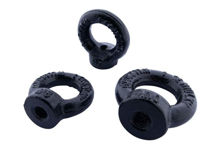 Ringmoeren M6 oogmoer Zwart, Tuin en Terras, Overige Tuin en Terras, Verzenden