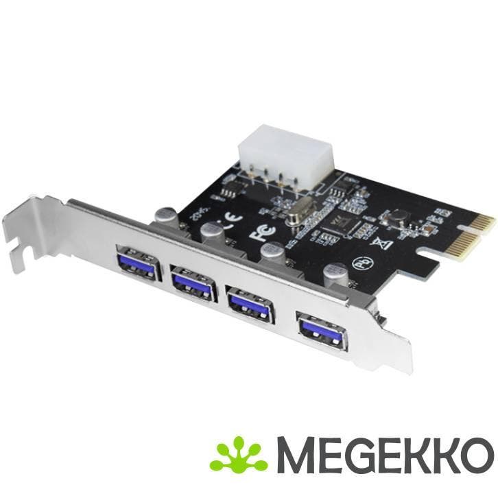 LogiLink PC0057 PCI Express Card 4x USB3.0, Informatique & Logiciels, Clés USB, Envoi