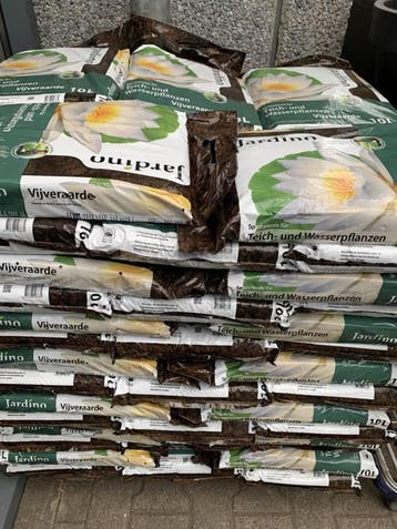 Vijveraarde 60x 10ltr / Osaka vijverplanten grond, Verzenden, Nieuw