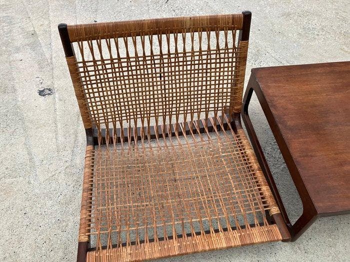 Bramin - Hans Olsen - Stoel (3) - Teak - Sectional Sofa Tv, Antiek en Kunst, Kunst | Designobjecten