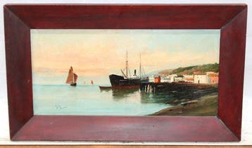 José Gil (1860–1932) - Vista portuaria
