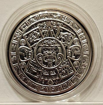 Belgique. 500 Francs 1993 “Europalia Mexico” Silver Proof