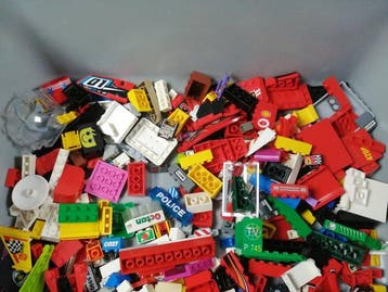 Lego - geen serie - Partij bedrukte onderdelen +/- 1000, Nieuw