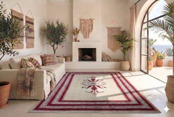 Luxe Usak - Vloerkleed - 280 cm - 200 cm - met certificaat, Nieuw