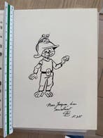 Gos - 1 Originele gesigneerde tekening - Le Scrameustache -, Nieuw