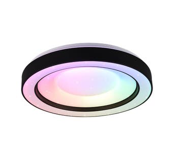 Trio ARCO plafondlamp | LED | mat zwart | Ø 49 cm | IP20 | 1, Verzenden