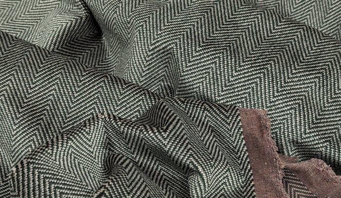 Velluto cimato Chevron Enzo degli Angiuoni - - Meubelstof -, Antiquités & Art, Tapis & Textile