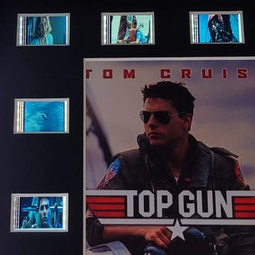 Top Gun - Tom Cruise - Framed Film Cell Display with COA, Nieuw