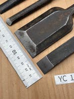 Jeu de ciseaux à bois japonais YC116 – 8 pièces, acier au