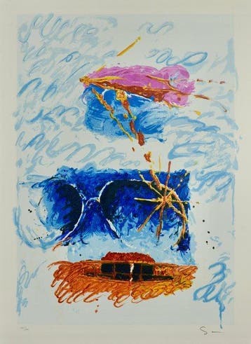 Mario Schifano (1934-1998) - Impressione astratta