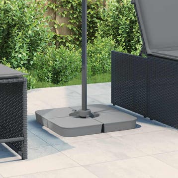 vidaXL 4-delige Set parasolvoeten voor kruisvoet parasol 100, Tuin en Terras, Parasols, Verzenden, Nieuw