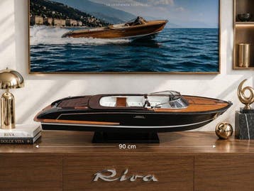 Grande maquette Riva Iseo Maquette de luxe 90 cm bois 1:12 -, Hobby & Loisirs créatifs