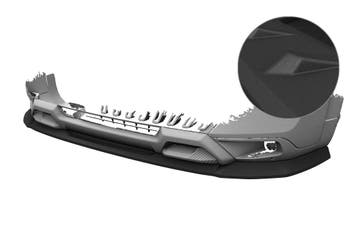 Cup spoilerlip met ABE voor Citroën C3 Aircross 2 CSL859-S, Verzenden, Nieuw