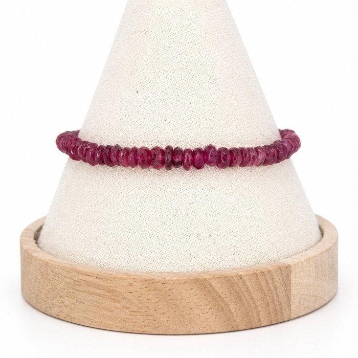 Zonder minimumprijs - Armband Zilver Toermalijn, Handtassen en Accessoires, Armbanden