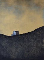 Giulio Santoleri - Terra doro tramonto - omaggio a Anselm